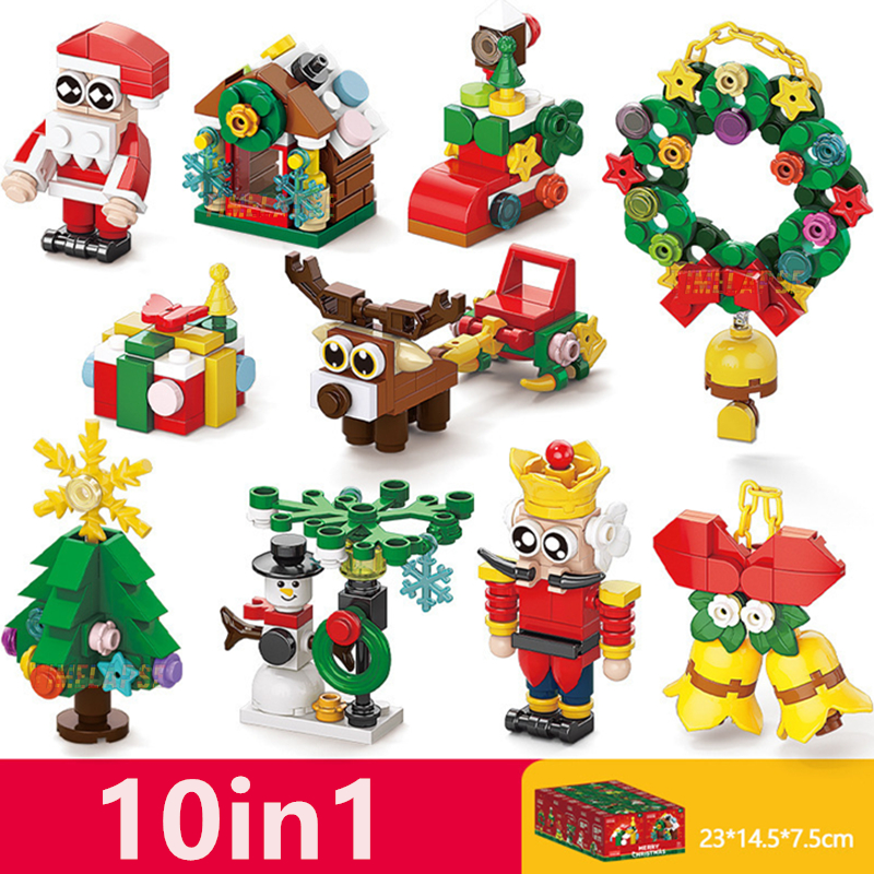 Kids Toys Christmas 2025 - DIY 10in1 Christmas Elk Deer Santa