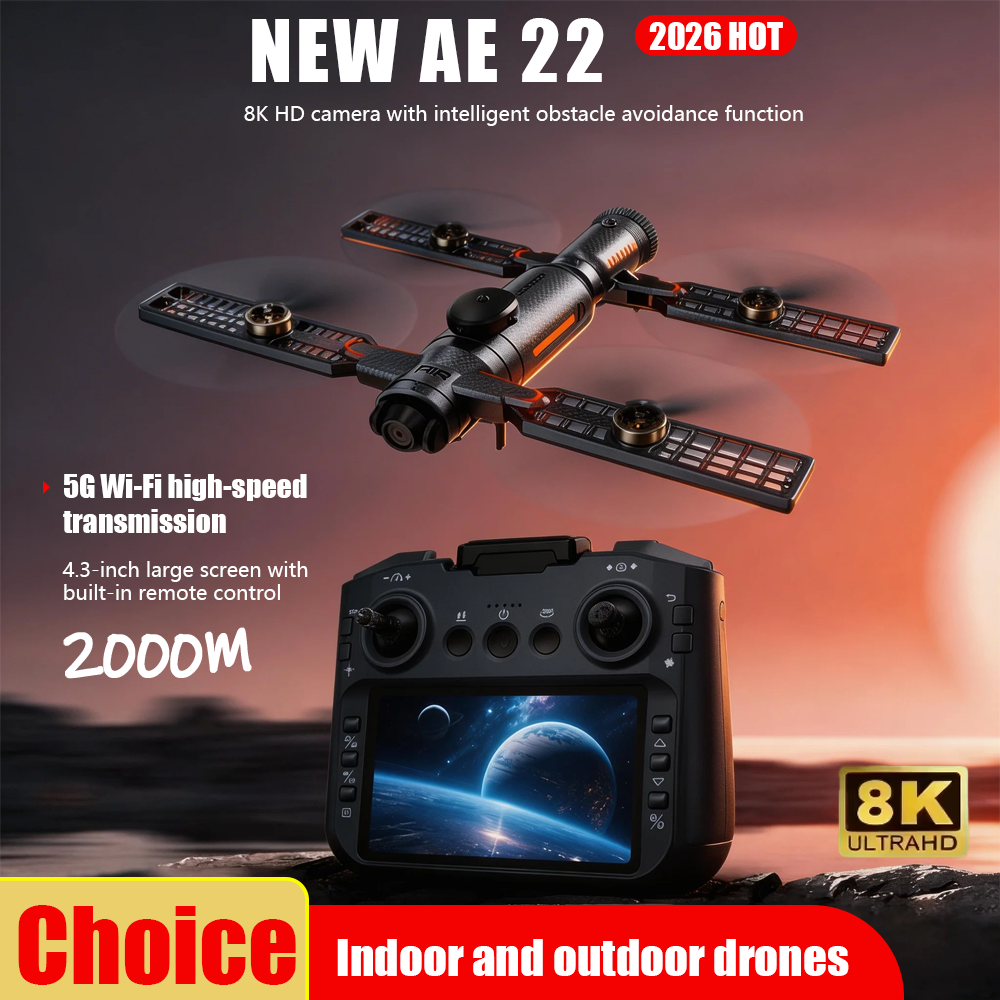 Kids Toys Low Price - AE22 Mini Drone 8K HD Dual