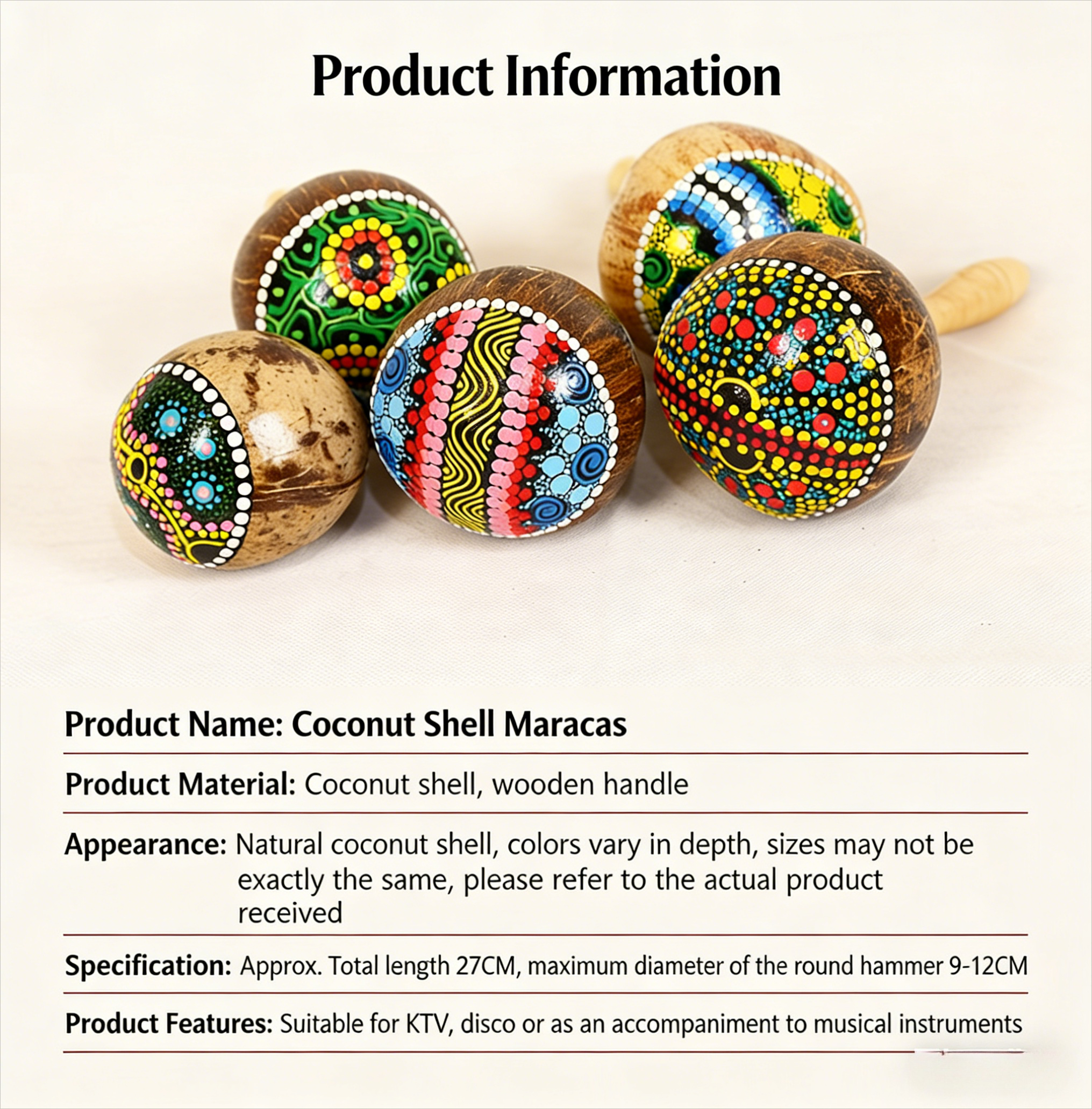 Natural Coconut Shell Sand Ham - огляд і ціна Kids Toys Indonesia