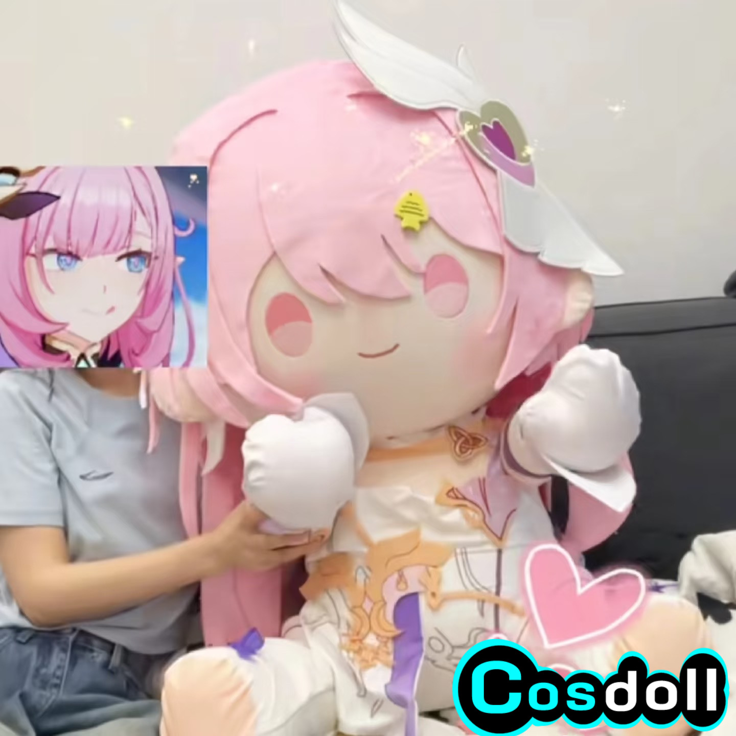 80cm Honkai Impact 3 Elysia St - огляд і ціна Kids Toys Doll
