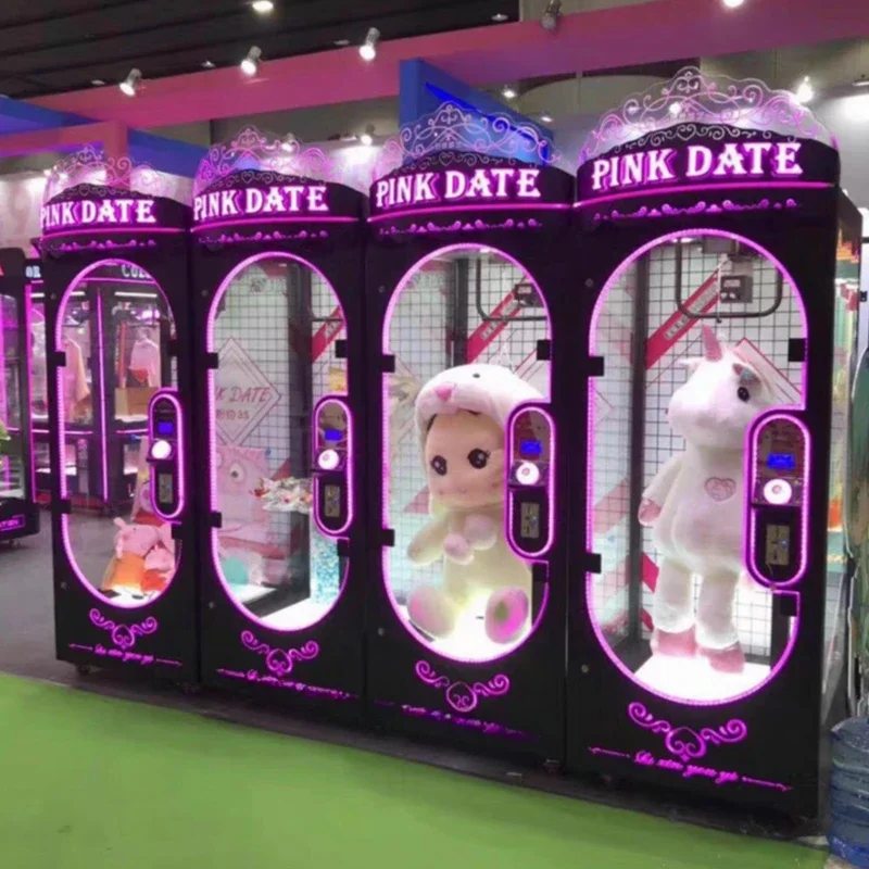 A- Pink Date Scissors Cut Priz - огляд і ціна Kids Toys Vending Machine