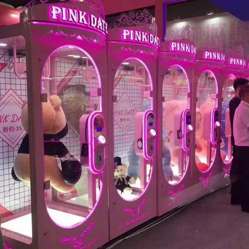 A- Pink Date Scissors Cut Priz - огляд і ціна Kids Toys Vending Machine