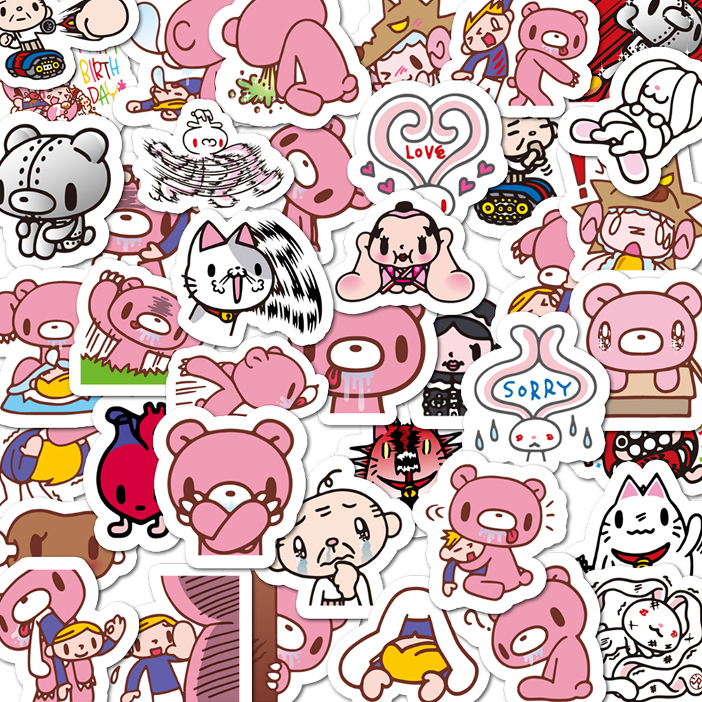 40pcs Cartoon Gloomy Bear & CH - огляд і ціна Kids Toys Laptop