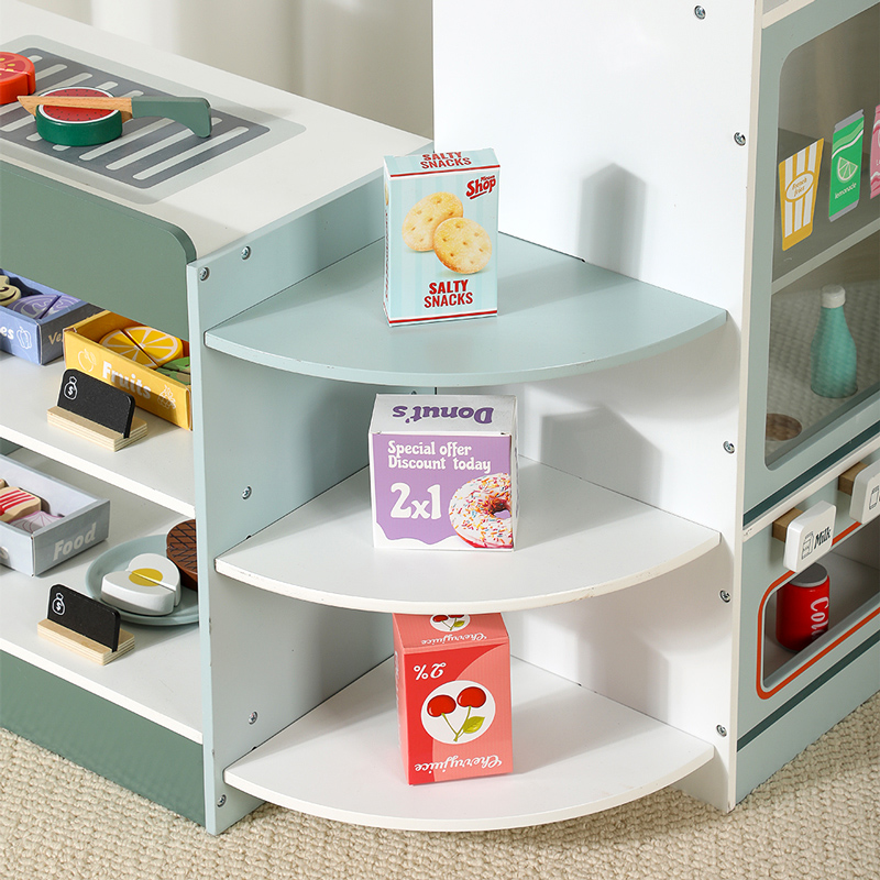 Kids Wooden Grocery Store Play - огляд і ціна Kids Toys Vending Machine