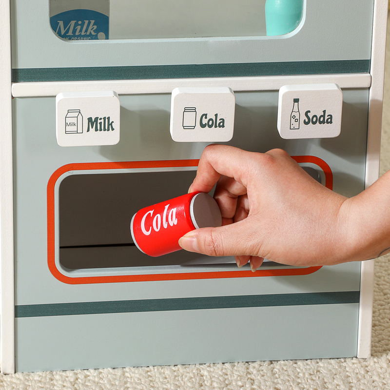 Kids Wooden Grocery Store Play - огляд і ціна Kids Toys Vending Machine
