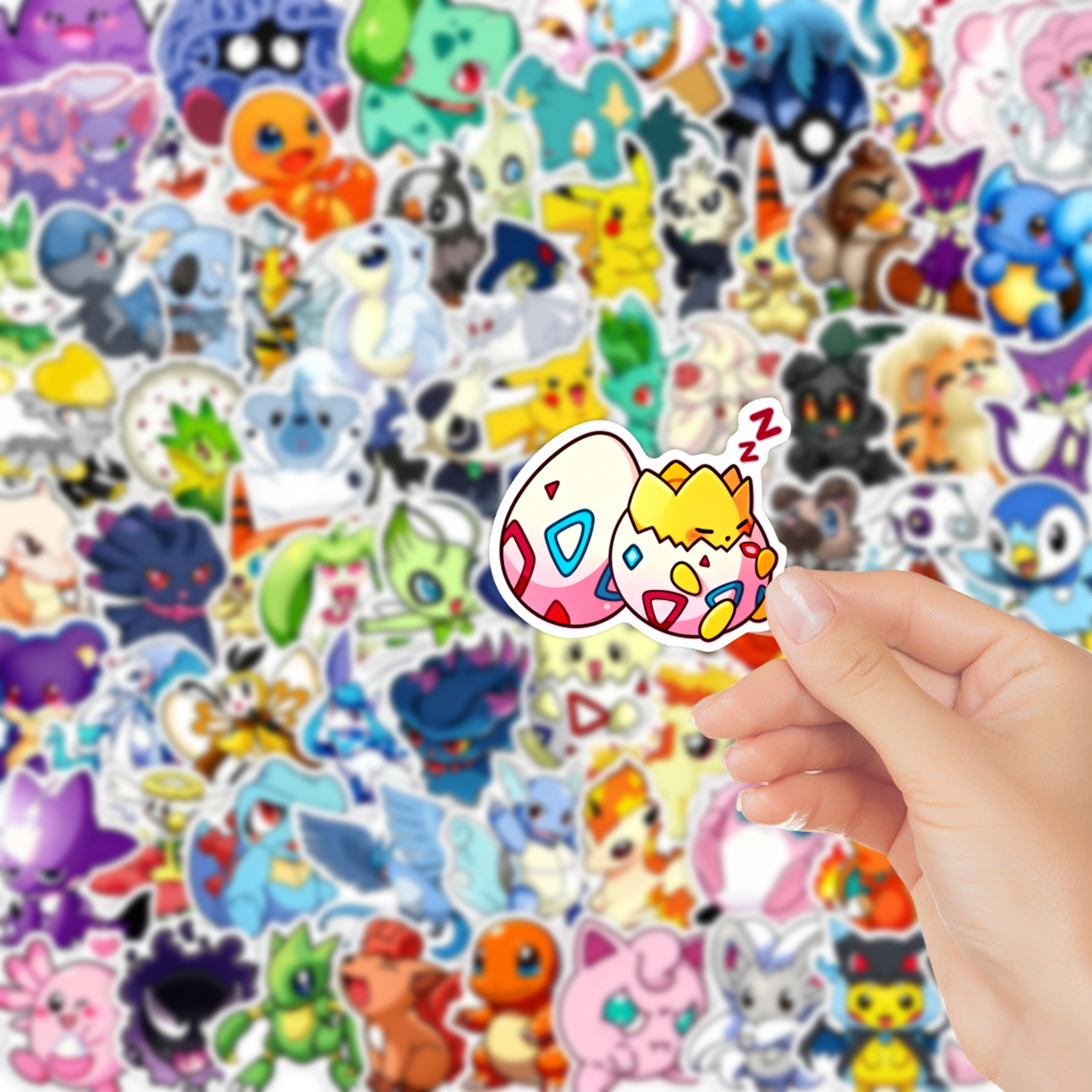 100/200pcs Pokemon Anime Stick - огляд і ціна Kids Toys Laptop