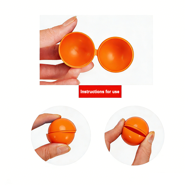 100-500Pcs 4CM Orange Plastic  - огляд і ціна Kids Toys Vending Machine