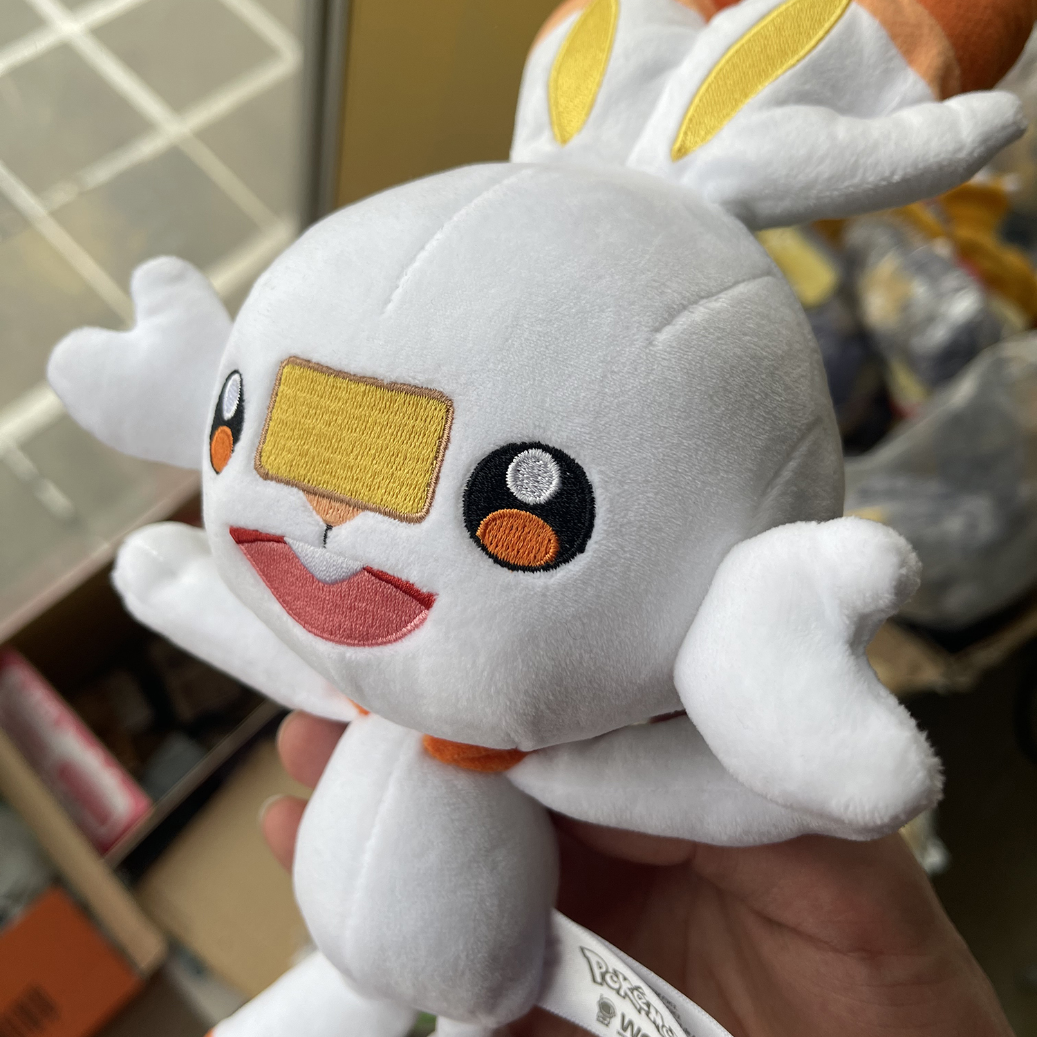 Pokmon Peluche Scorbunny Stuff - огляд і ціна Kids Toys In Wholesale