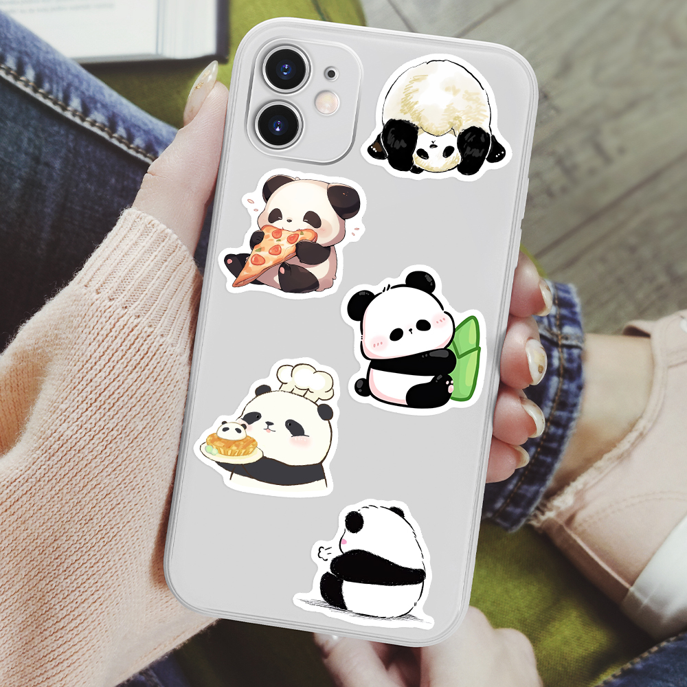 Cute Cartoon Panda Stickers Wa - огляд і ціна Kids Toys Laptop