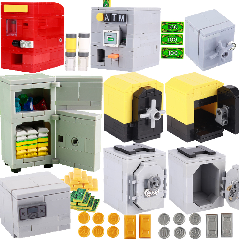 MOC Safe Deposit Box Model Bui - огляд і ціна Kids Toys Vending Machine