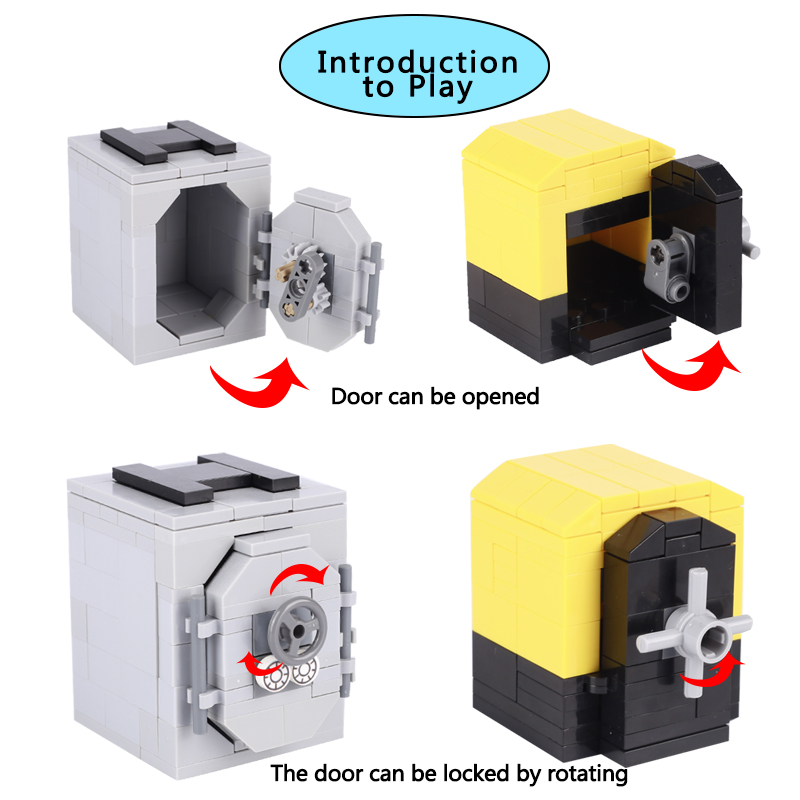 MOC Safe Deposit Box Model Bui - огляд і ціна Kids Toys Vending Machine