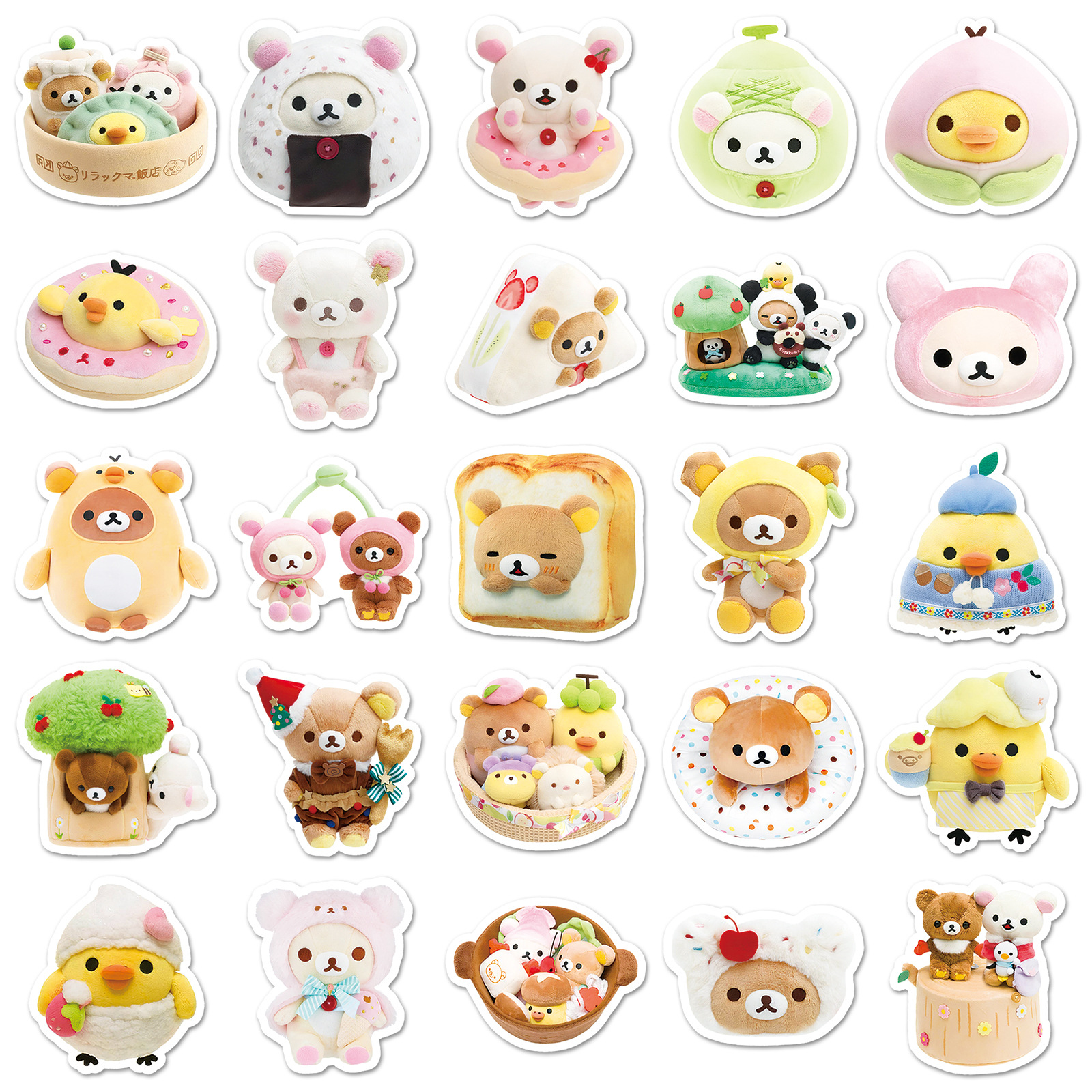 54pcs Cute Rilakkuma Aesthetic - огляд і ціна Kids Toys Laptop