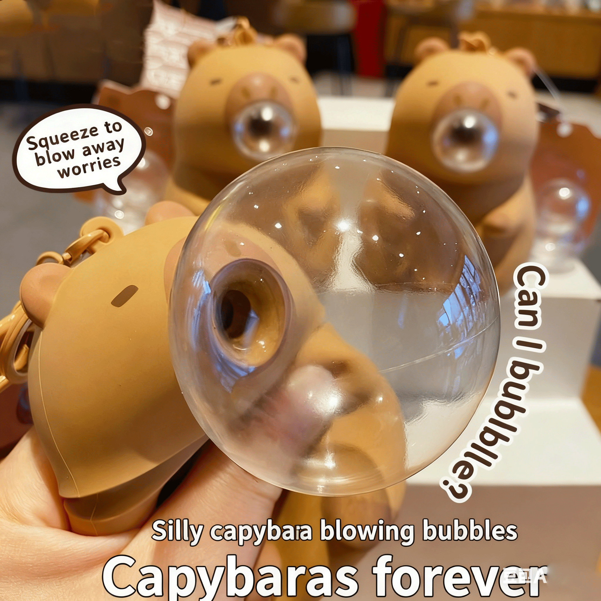 Capybara Doll Pinch Pendant To - огляд і ціна Kids Toys Variety