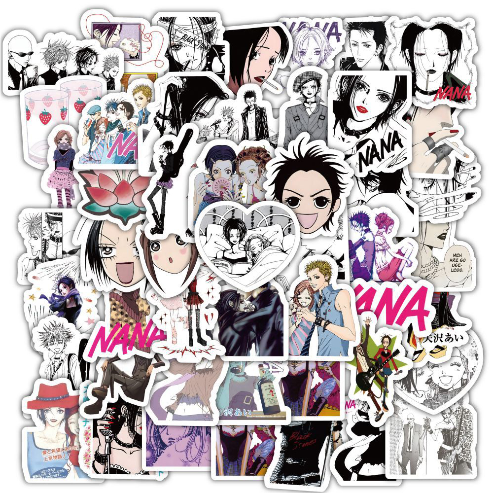 60PCS Anime NANA Stickers Cool - огляд і ціна Kids Toys Laptop