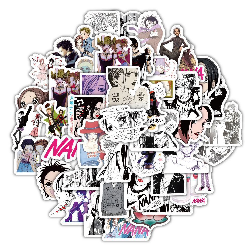 60PCS Anime NANA Stickers Cool - огляд і ціна Kids Toys Laptop