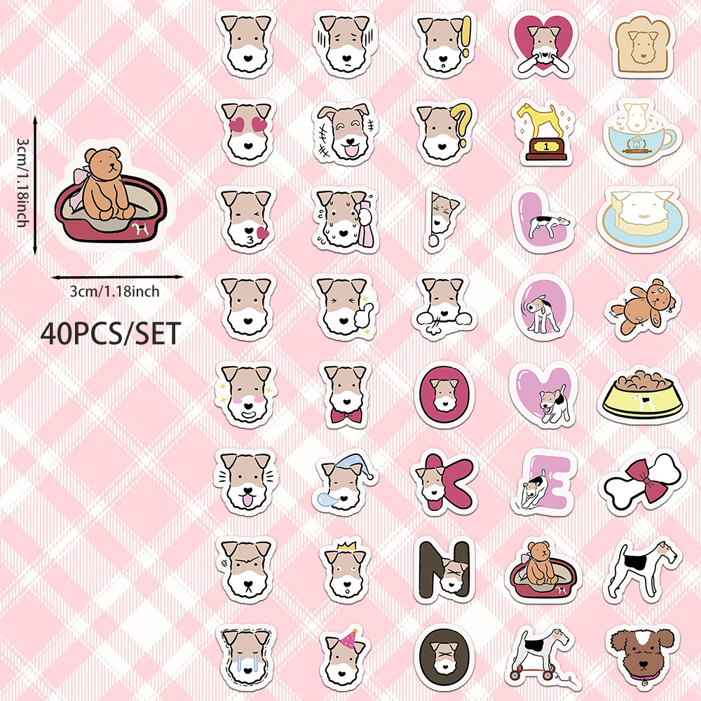 40pcs Cute Cartoon WIRE FOX TE - огляд і ціна Kids Toys Laptop
