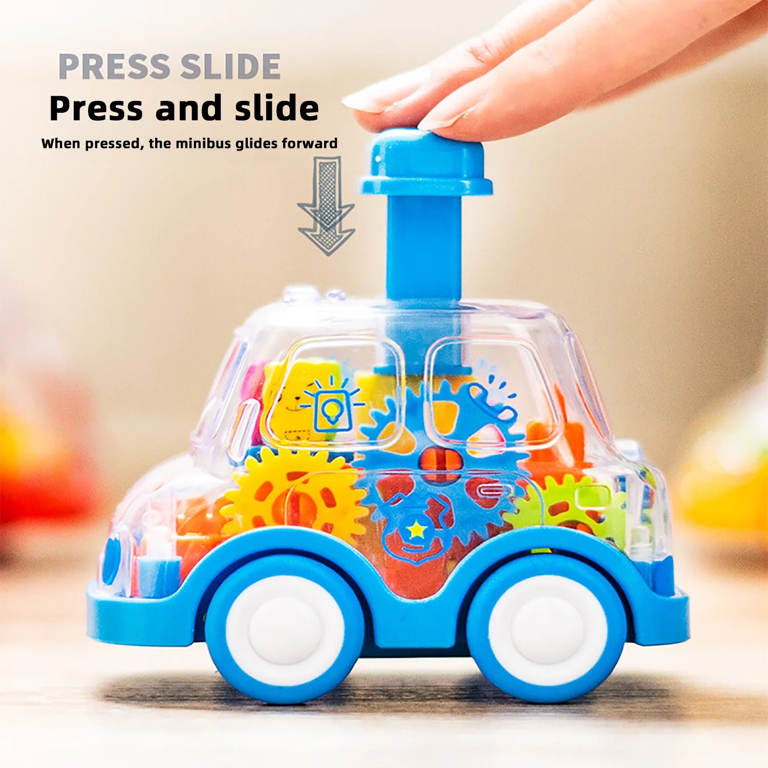 Transparent Inertia Rebound Ca - огляд і ціна Kids Toys Variety