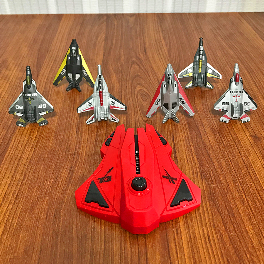6pcs Fighter Plane Red Launche - огляд і ціна Kids Toys Variety