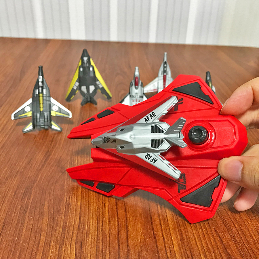 6pcs Fighter Plane Red Launche - огляд і ціна Kids Toys Variety
