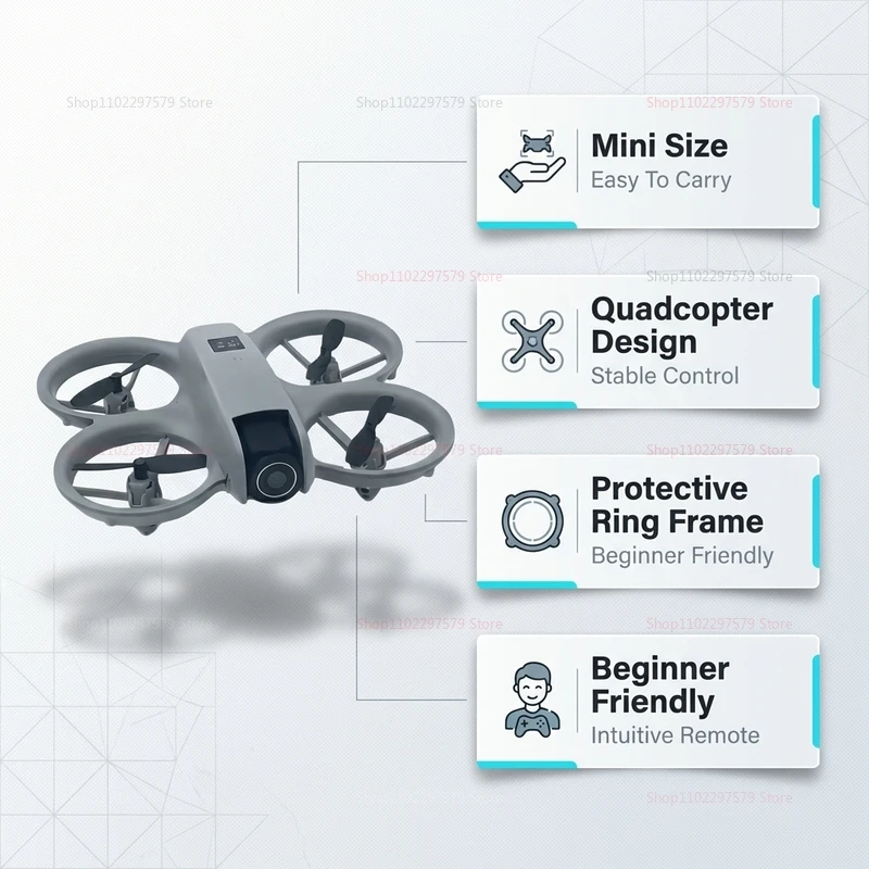 Mini Drone with 8K HD Camera F - огляд і ціна Kids Toys In Wholesale