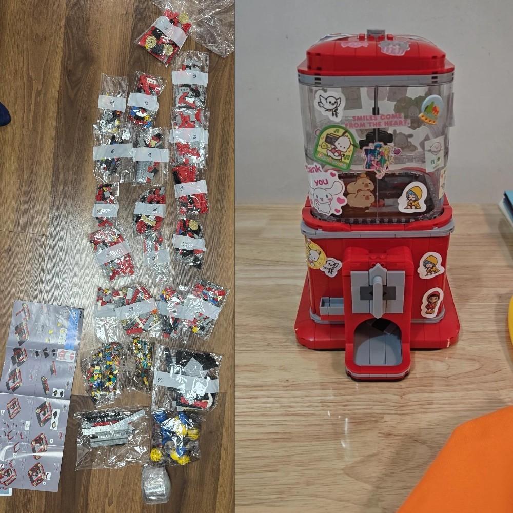 1343Pcs Creative Vending Machi - огляд і ціна Kids Toys Vending Machine