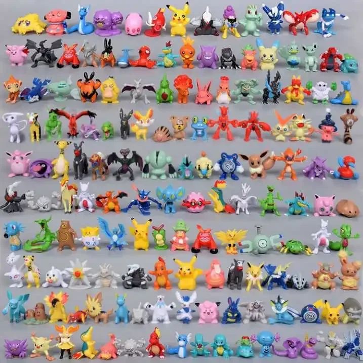 24-144pcs Pokemon Figure Model - огляд і ціна Kids Toys Doll