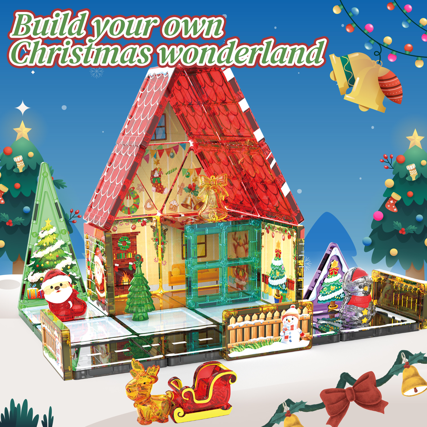 2025 Christmas Colorful Window - огляд і ціна Kids Toys Christmas 2025